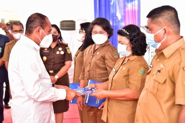 Gubernur Edy Rahmayadi Temui Kepala SMA/SMK se-Kepulauan Nias *Ilmu dan Budi Pekerti Harus Sejalan